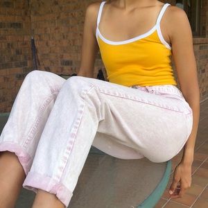 BDG high waisted light pink pants. UO